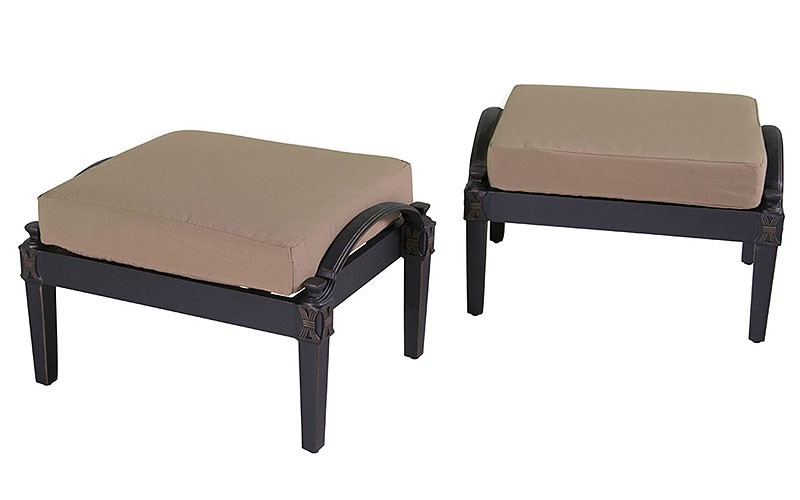 Astoria Club Delano Beige Ottomans