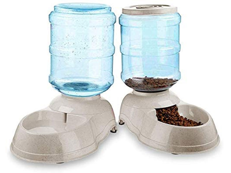 Zone Tech Self-Dispensing Pet Feeder And Water Dispenser