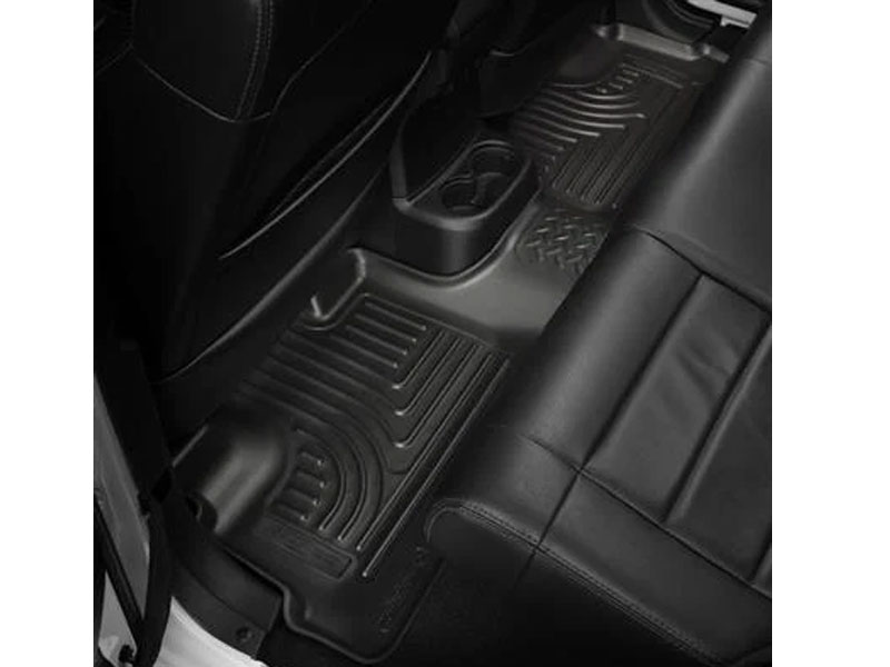 Husky WeatherBeater Floor Liners 2nd Row Black 19021