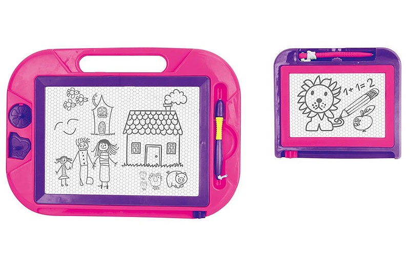 Just Kidz 2-Pack Doodle Board: Pink & Purple