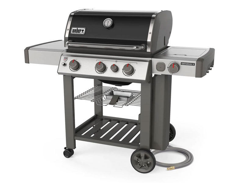 Weber Genesis II E-330 Natural Gas Grill with Sear Burner & Side Burner