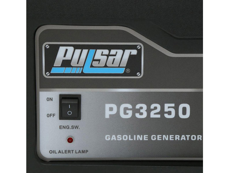Pulsar 3250 Watt Portable Gasoline Powered Generator With 208 cc Ducar Engine