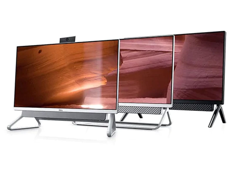 New Inspiron 24 5000 Black All-In-One With Bipod Stand