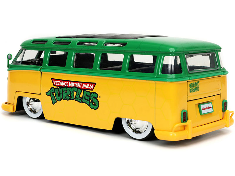 1962 Volkswagen Bus Yellow Diecast Model Car by Jada