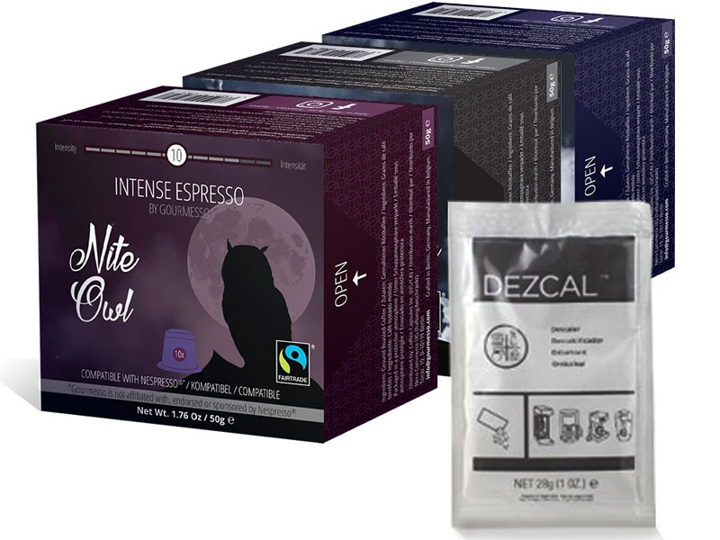 Gourmesso Nite Edition Special Bundle Large 120 Capsules Coffee Line