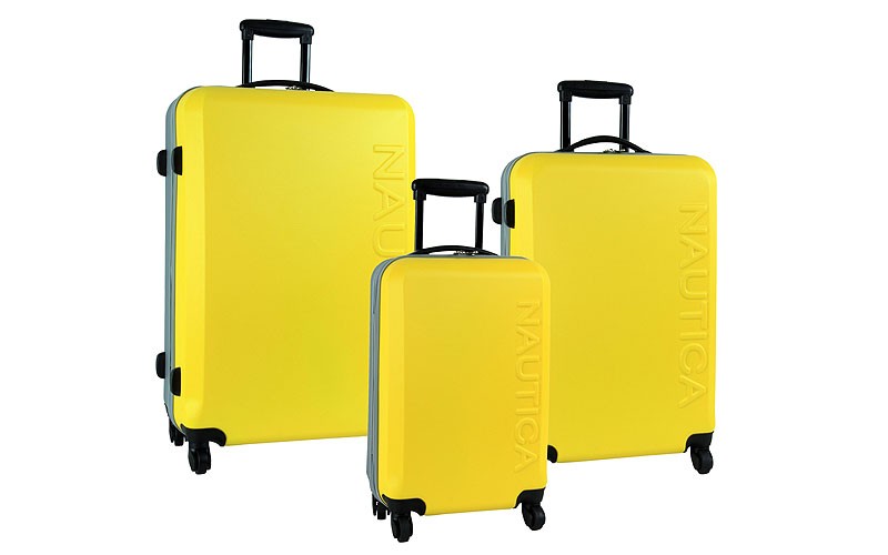 Nautica Ahoy 3 Piece Hardside Spinner Luggage Set