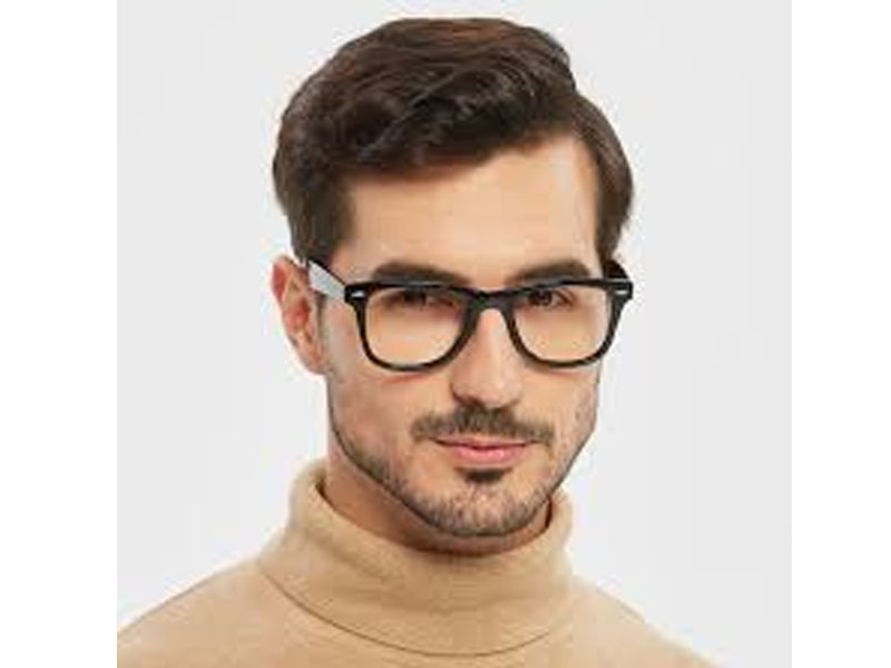 Otis Oval Black Eyeglasses Men And Women