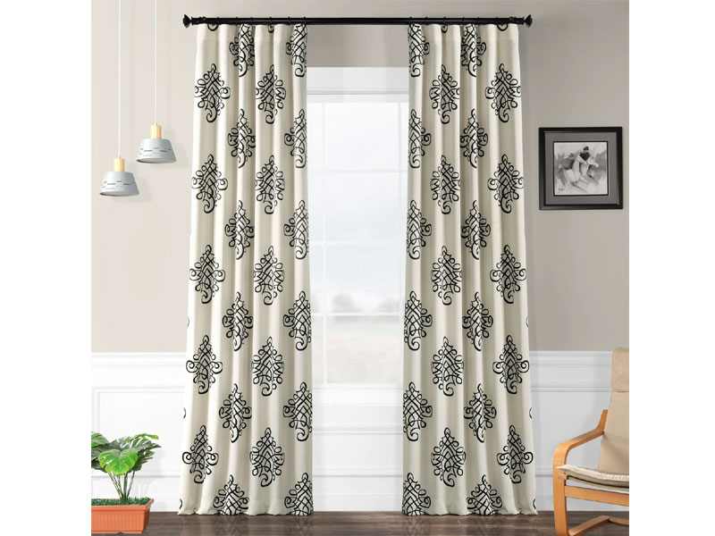 Tugra Blackout Room Darkening Curtain