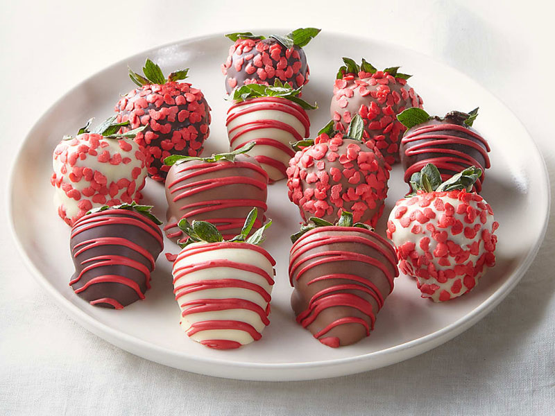 Valentine's Day Belgian Chocolate Covered Strawberries