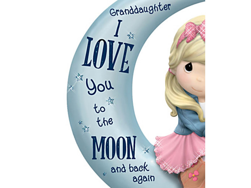 Granddaughter I Love You To The Moon And Back Figurine