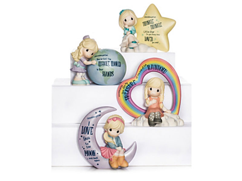 Granddaughter I Love You To The Moon And Back Figurine