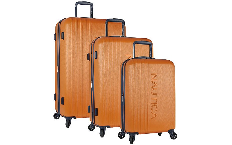 Nautica Lifeboat 3 Piece Hardside Spinner Luggage Set