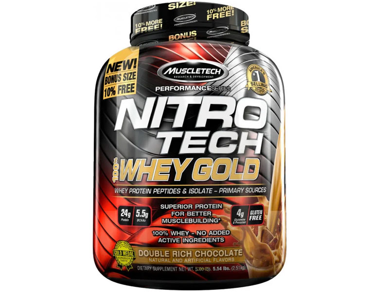 MuscleTech Nitro-Tech 100% Whey Gold