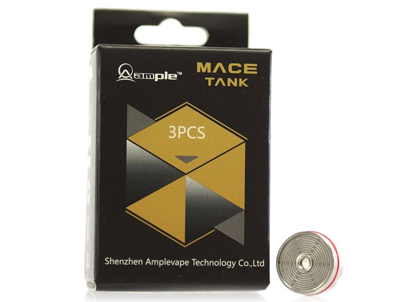 Mace Tank Replacement Coils by AmpleVape ADC-F1 3-Pack