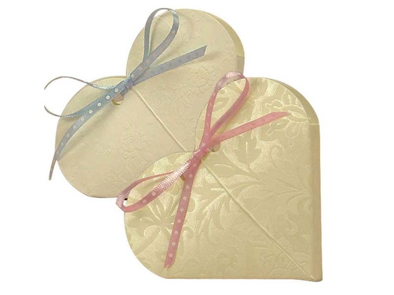 Heart Shape Favor Boxes