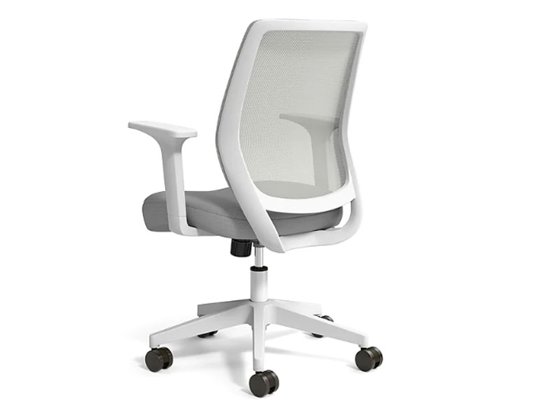 Union & Scale Essentials Mesh Back Fabric Task Chair Gray