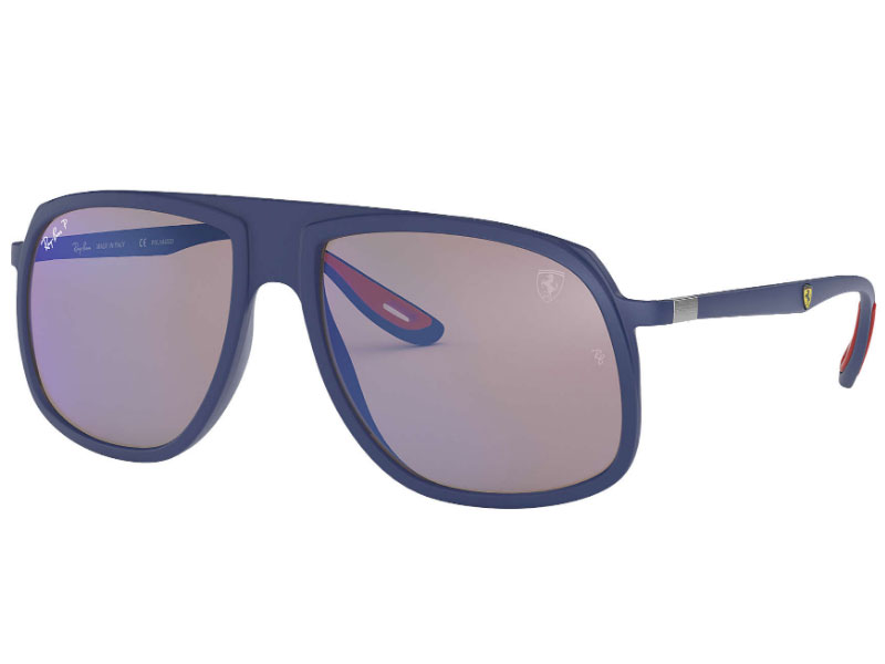 Ray-Ban Men's Sunglasses Scuderia Ferrari Collection Blue