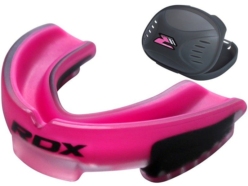 RDX G1 Pink Non Latex Mouth Guard Gum Shield For Women