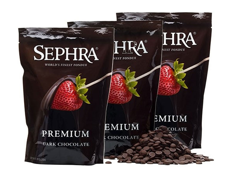 Sephra Premium Dark Semi Sweet Chocolate 6lb Box