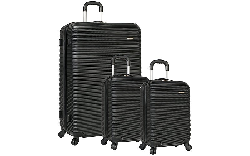 Travel Gear Crater 3 Piece Hardside Spinner Luggage Set