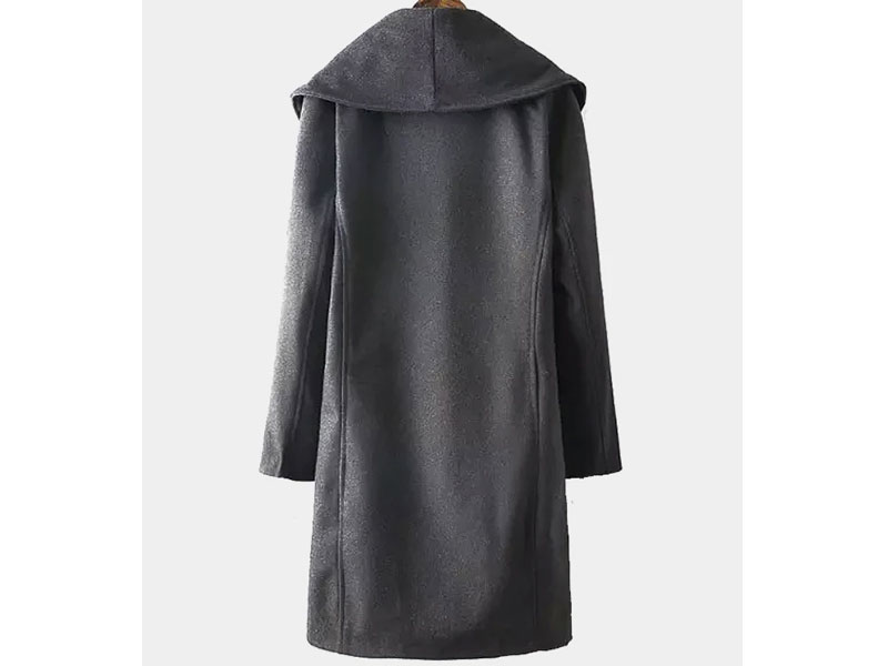 Women's Waterfall Coat With Belt