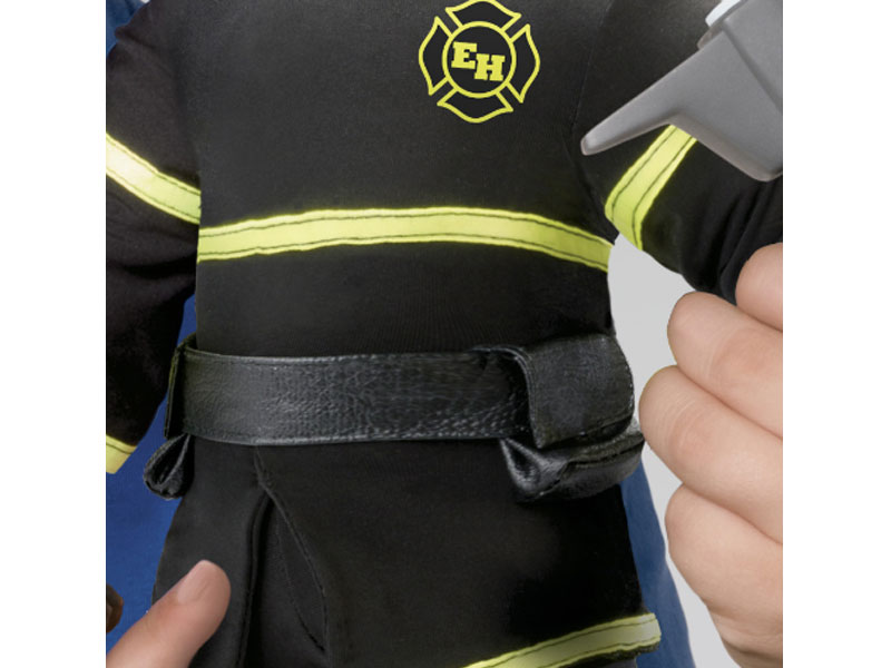 Fireman Finn Poseable Plush Action Figure For Kids