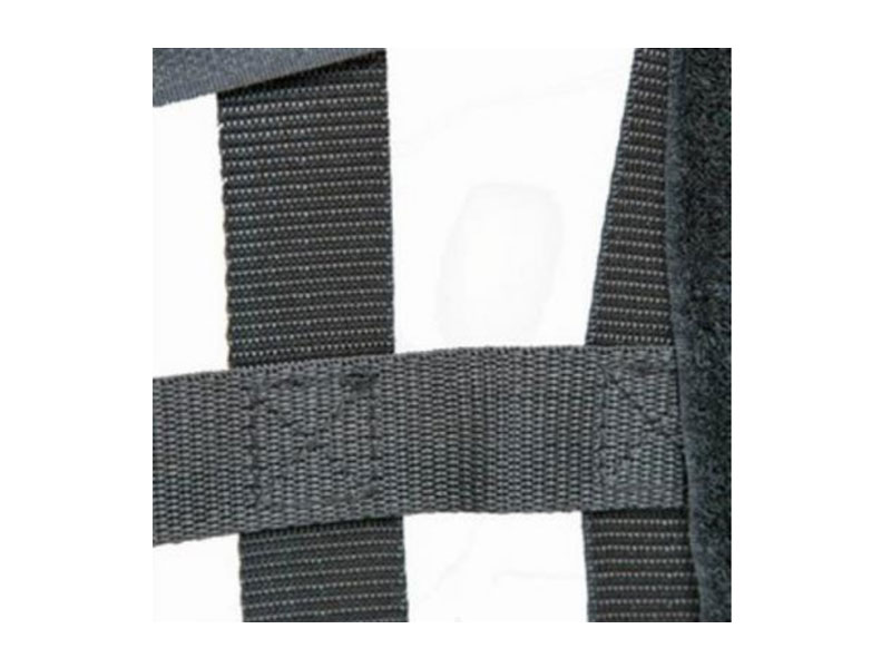 Body Armor Front GEN III Trail Doors with Black Nylon Webbing TJ-6137