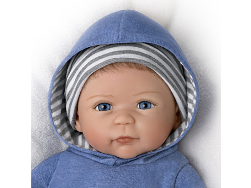 Linda Murray Caleb Lifelike Silicone Baby Boy Doll