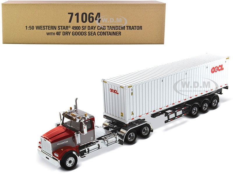 Western Star 4900 SF Tandem Diecast Model By Diecast Masters