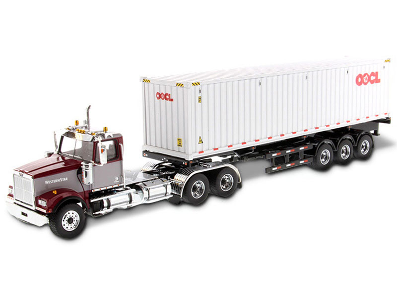 Western Star 4900 SF Tandem Diecast Model By Diecast Masters