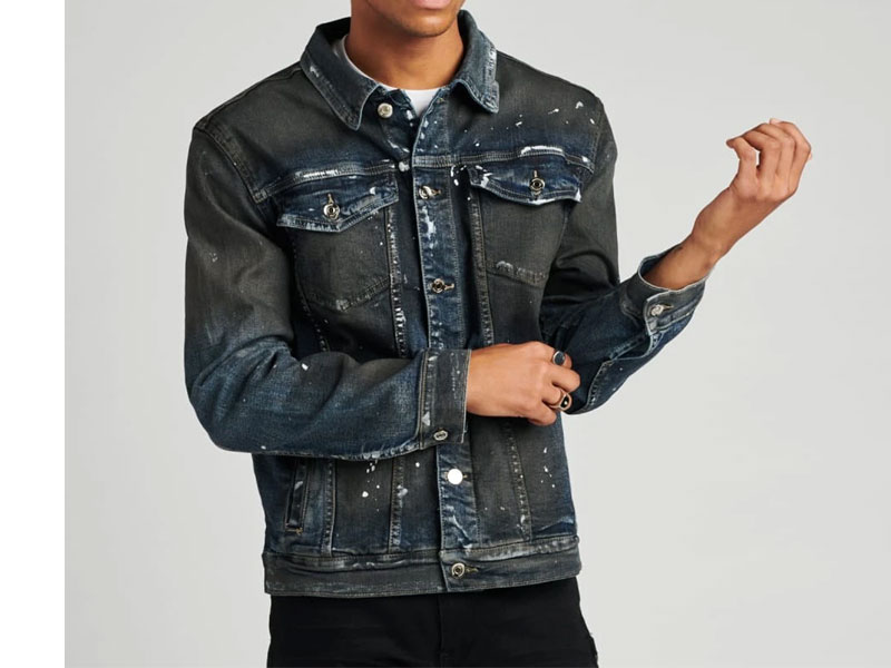 Embellish Wyler Denim Jacket For Men