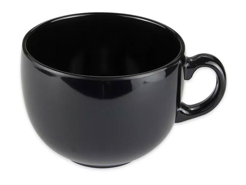 GET C-1002-BK 24 oz Coffee Mug Melamine Black