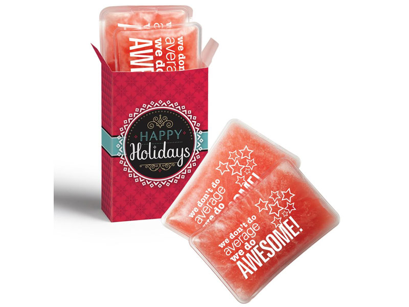 We Do Awesome! Hand Warmers In Holiday Gift Box Set of 2