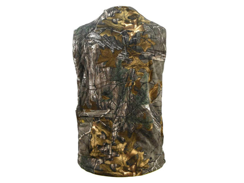 Dewalt Realtree Xtra Camouflage Fleece Heated Vest With Battery & Charger