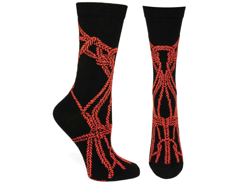 Ozone Women's Shibari Seductress Sock