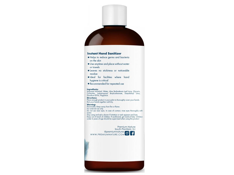 Premium Nature Instant 8 Oz. Hand Sanitizer