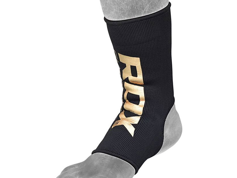 RDX AB Black Ankle Support Sprain Protection Compression Sleeve