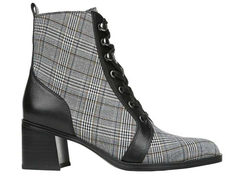 Naturalizer Sevilla Plaid Booties For Women