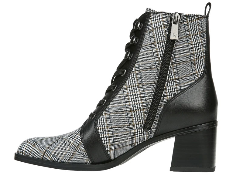 Naturalizer Sevilla Plaid Booties For Women