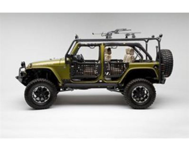 Body Armor Roof Rack Base JK-6124-1