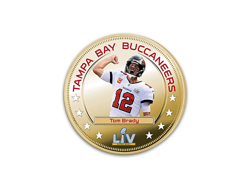 Buccaneers Super Bowl LV Champions Legal Tender Dollar Coins