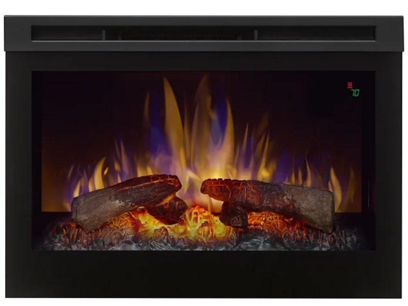 Dimplex 1500 Watt 25 Inch Wide Built-In Vent Free Electric Fireplace