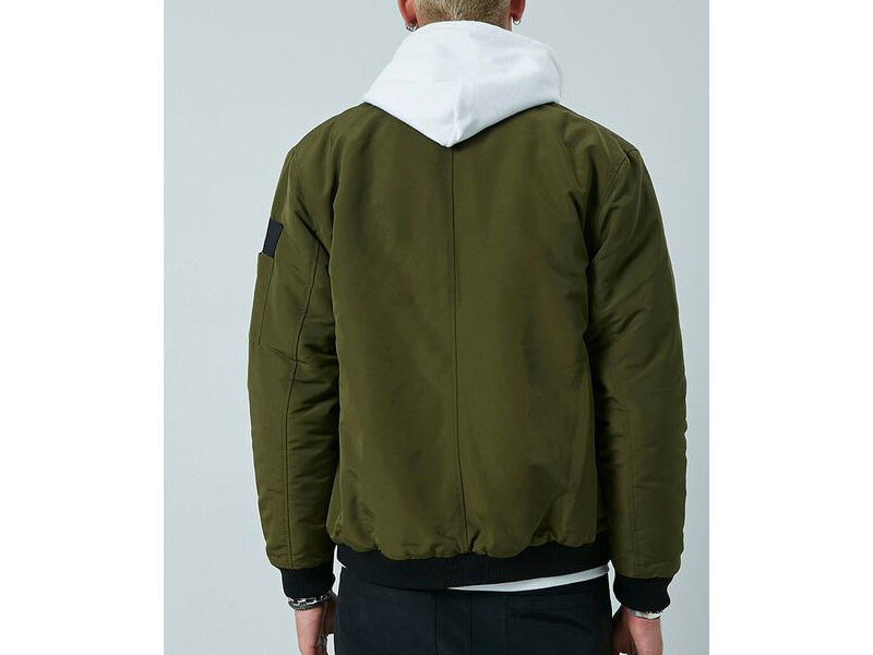 Men's Flap-Pocket Bomber Jacket