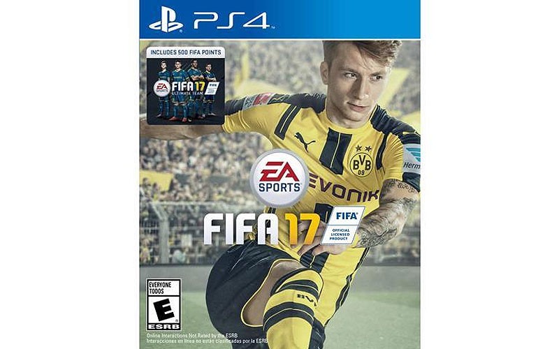 EA Sports FIFA 17- PS4 with Bonus 500 FIFA Ultimate Team Points