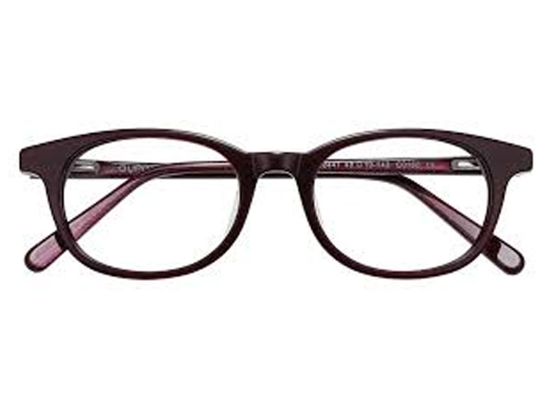 Flint Oval Red Eyeglasses For Women