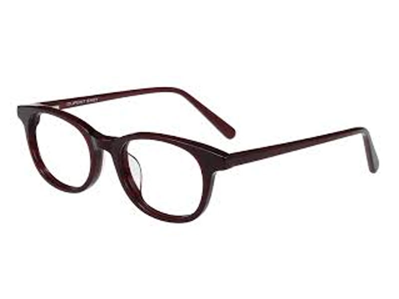 Flint Oval Red Eyeglasses For Women