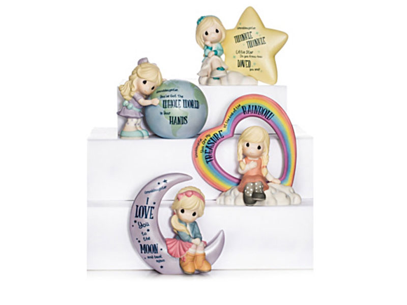 Granddaughter I Love You To The Moon And Back Figurine