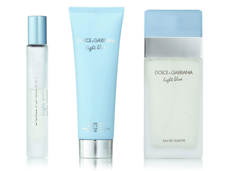 Dolce And Gabbana Light Blue Set For Women By D&G