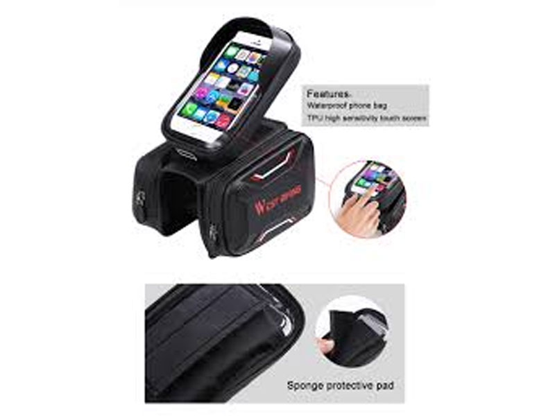 Bikes Saddle Bag Waterproof Tpu High Sensitive Touch Screen Mobile Phone Bag