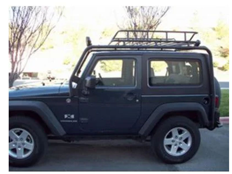 Body Armor Roof Rack Base JK-6125-2